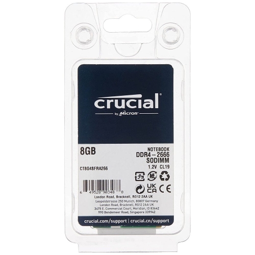 crucial 8gb ddr4 2666 mhz cl19 laptop memory ram 20230916 120911