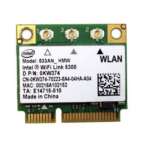 dell latitude e6400 e5400 m6400 intel wifi link 5300 533an hmw mini pci express wifi wlan wireless card n230k 0n230k 20230916 120924