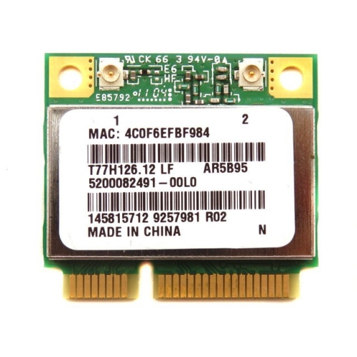 hp g42 cq42 g62 cq62 605560 005 pci e atheros ar5b95 wireless wifi wlan card 20230916 120944