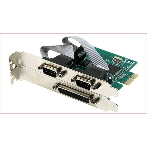 pci express 2x dual rs 232 serial port and 1x parallel port card 106195 20230916 115613